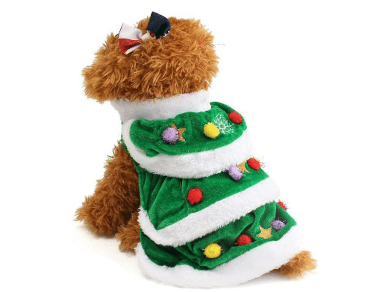 Dog Christmas Tree Costume