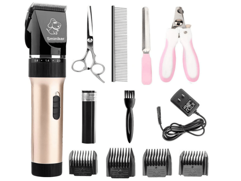 SMINIKER Professional Cordless Dog Clippers