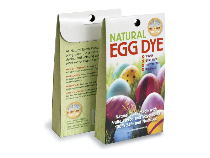 Earth Paint Natural Egg Dye