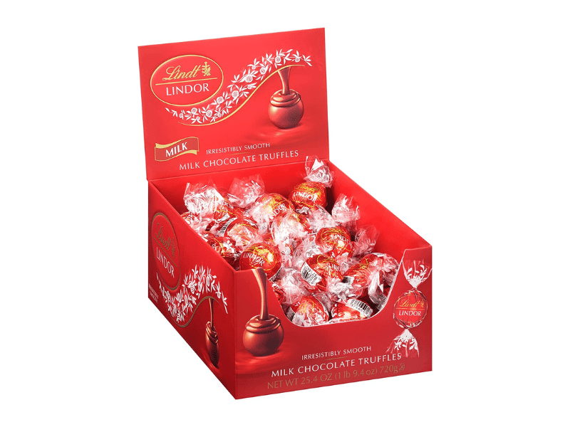 Lindt LINDOR Milk Chocolate Truffles