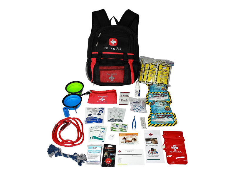 Pet Evac Pak Premium Emergency Survival Kit 